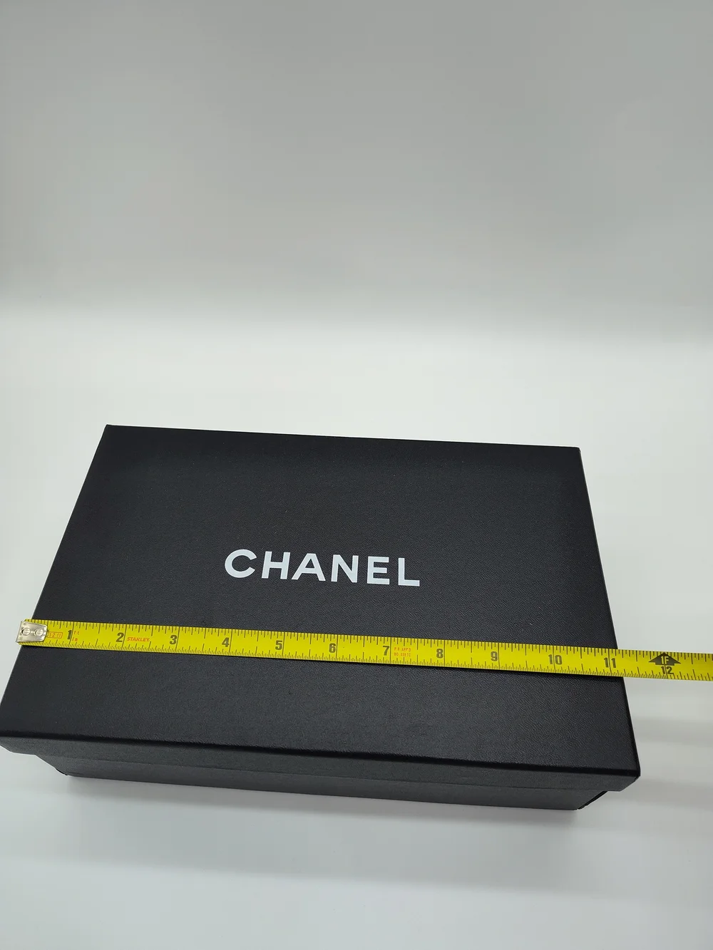 CHANEL Shoe Box Complete Packaging Ribbon Card Tissue Collector Display Set